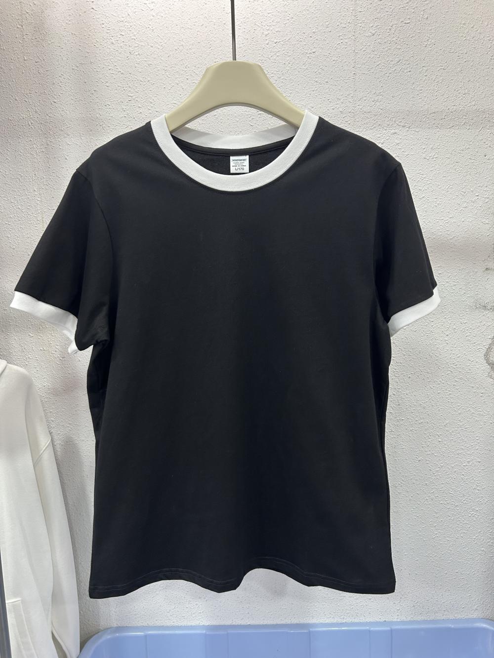 Trendy Contrast Crew Tee (200g) view 11