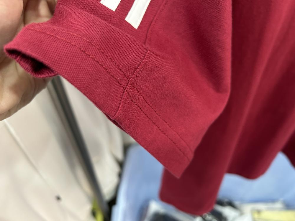 Drop Shoulder 3-Stripe Crew Tee (200g) view 9