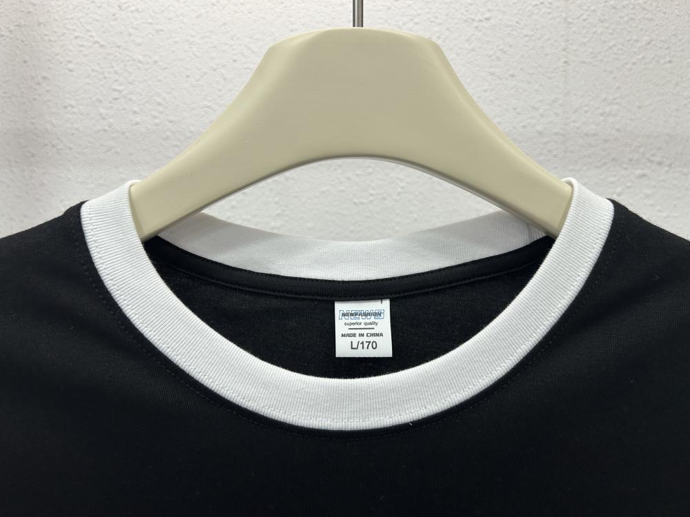 Trendy Contrast Crew Tee (200g) view 13