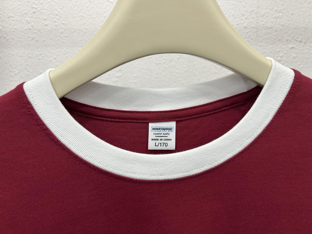 Trendy Contrast Crew Tee (200g) view 8