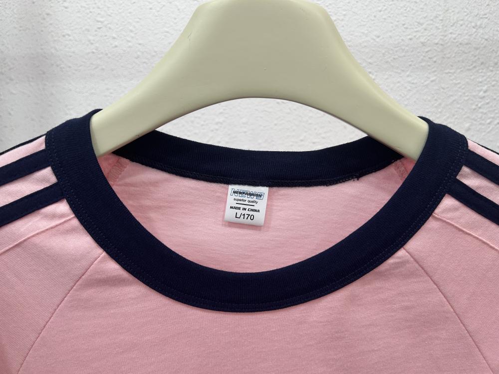 Drop Shoulder 3-Stripe Crew Tee (200g) view 18