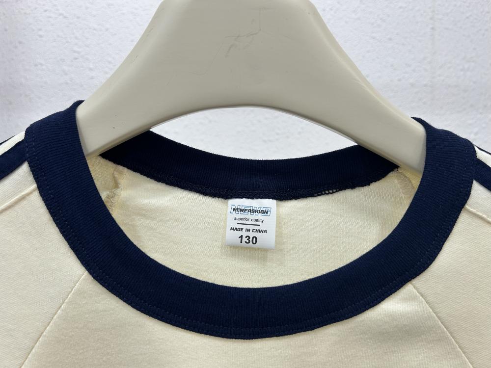 Kids Drop Shoulder Street 2-Stripe Crew Neck Tee (200g) view 23