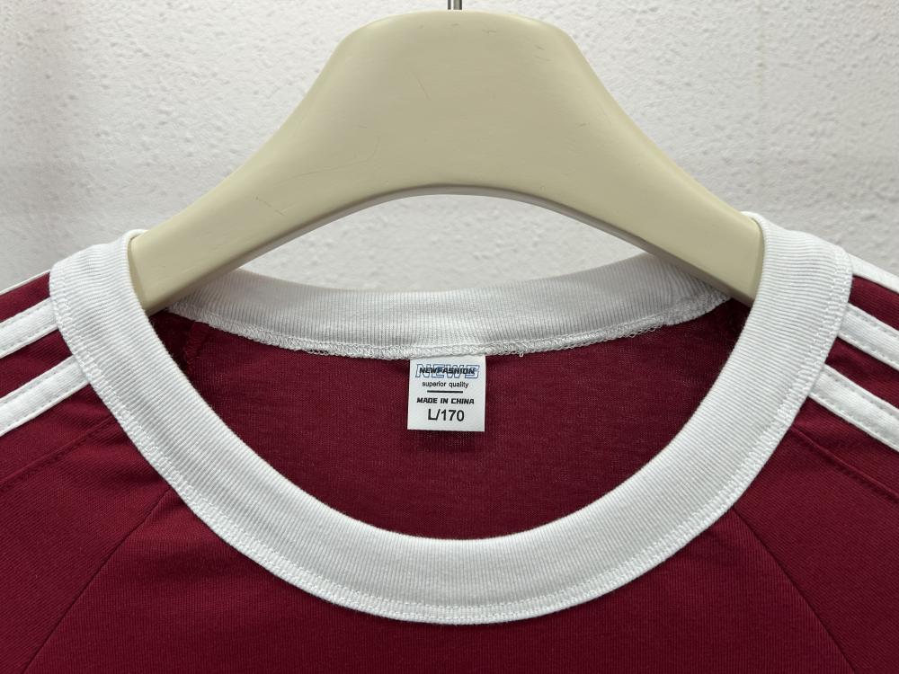 Drop Shoulder 3-Stripe Crew Tee (200g) view 8