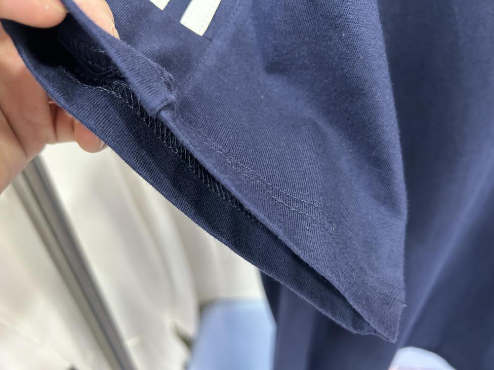 Drop Shoulder 3-Stripe Crew Tee (200g) view 4