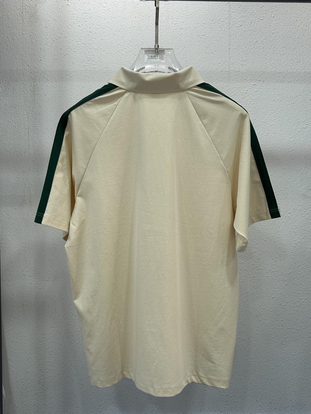 SoronaStreet 2-Stripe Colorblock Polo (7A Antibacterial 230g) view 17