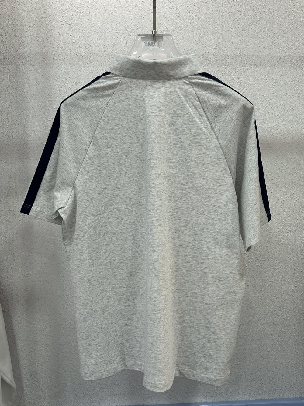 SoronaStreet 2-Stripe Colorblock Polo (7A Antibacterial 230g) view 2