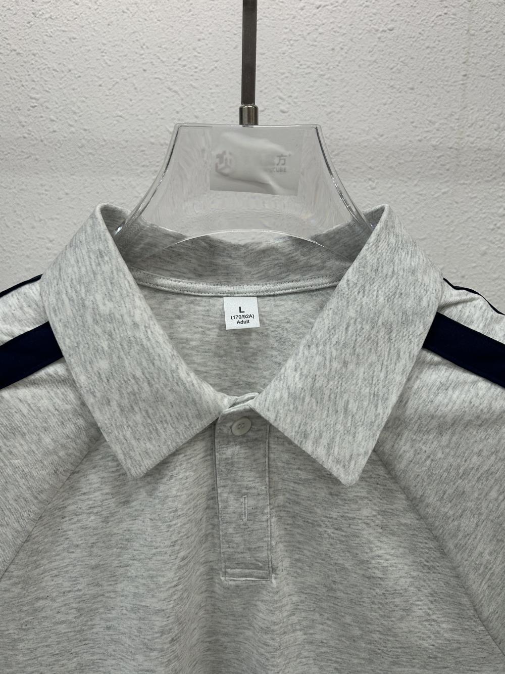 SoronaStreet 2-Stripe Colorblock Polo (7A Antibacterial 230g) view 3