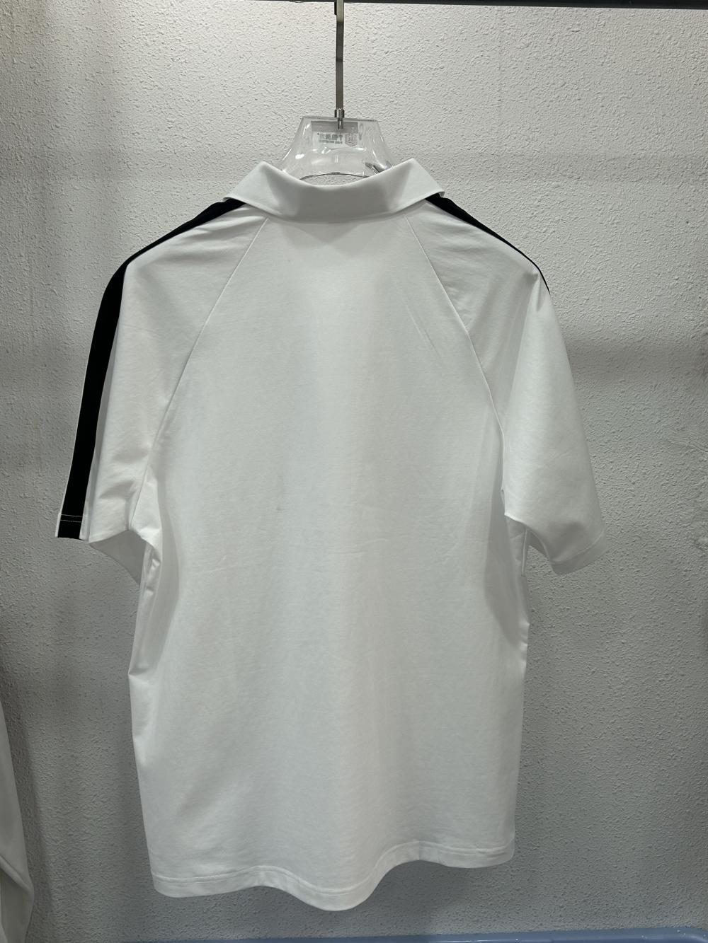 SoronaStreet 2-Stripe Colorblock Polo (7A Antibacterial 230g) view 7