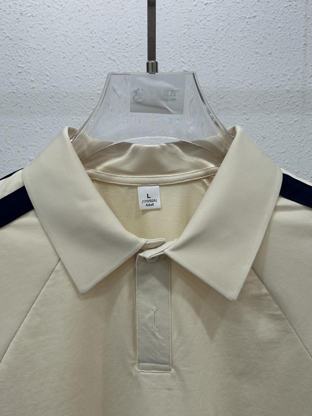 SoronaStreet 2-Stripe Colorblock Polo (7A Antibacterial 230g) view 13