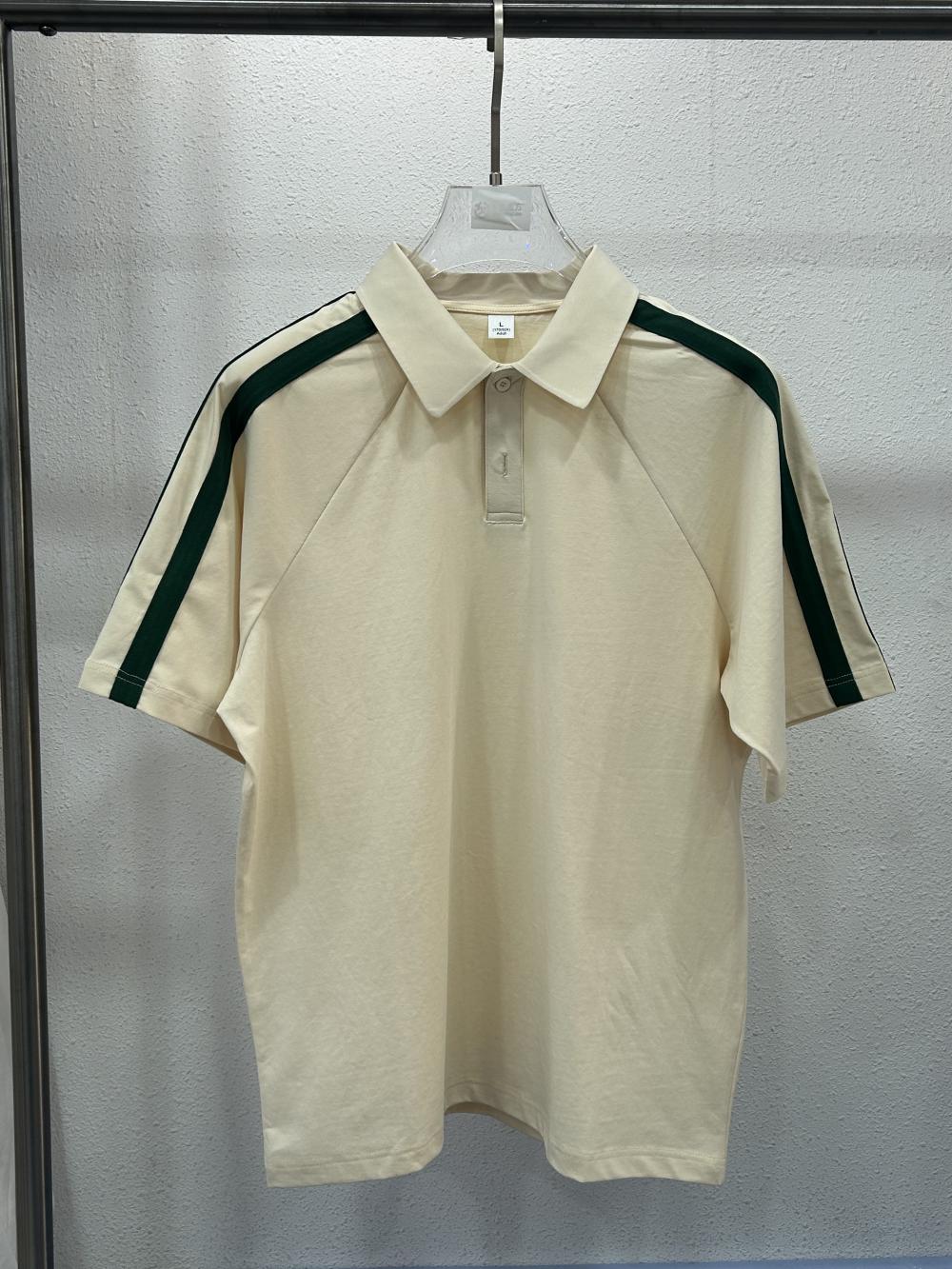 SoronaStreet 2-Stripe Colorblock Polo (7A Antibacterial 230g) view 16