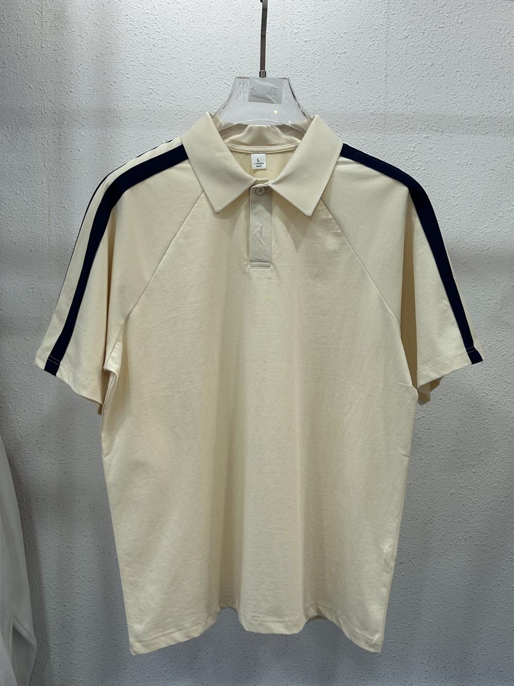 SoronaStreet 2-Stripe Colorblock Polo (7A Antibacterial 230g) view 11