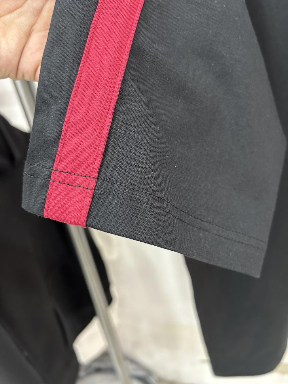 SoronaStreet 2-Stripe Colorblock Polo (7A Antibacterial 230g) view 24