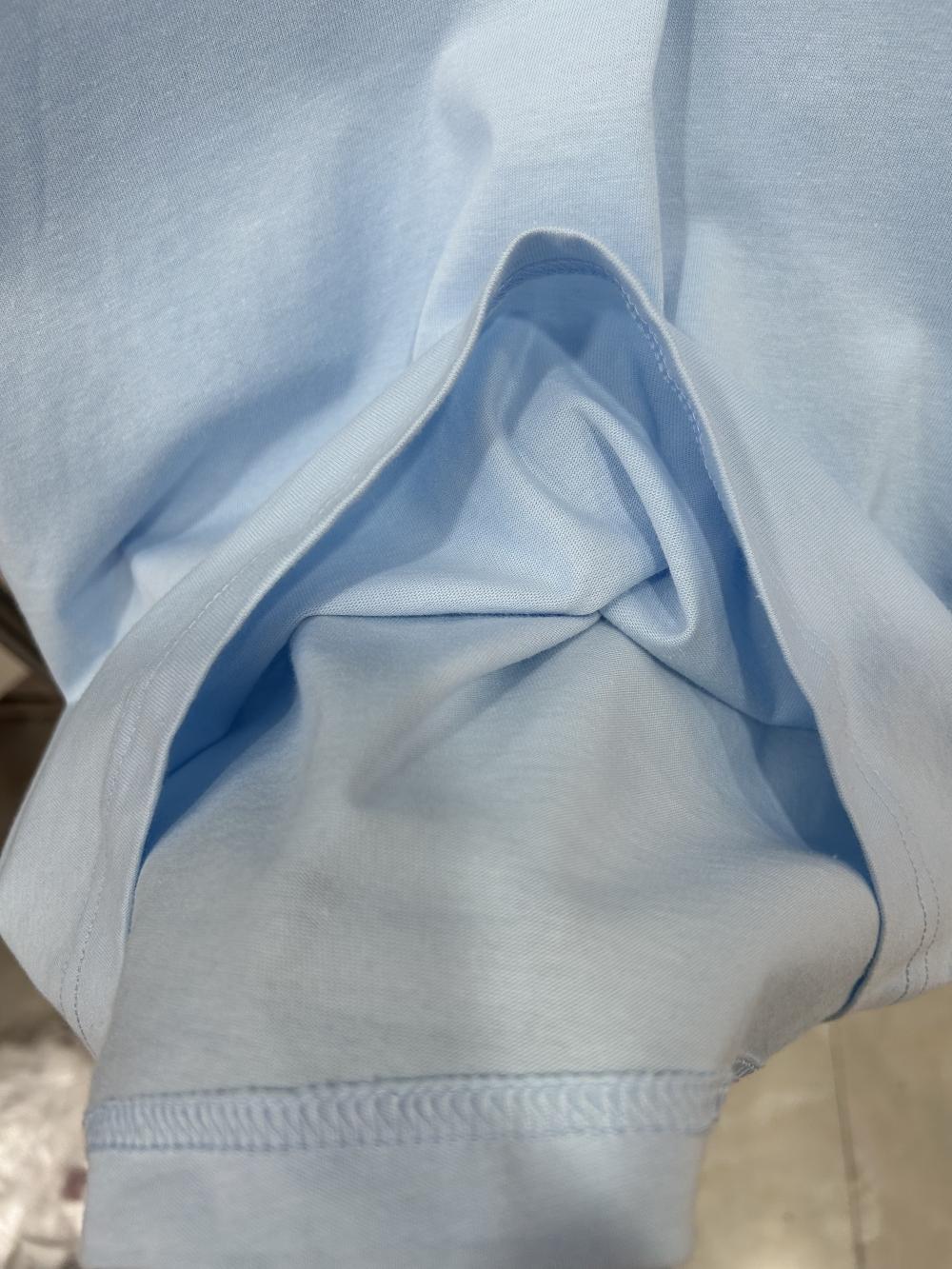 Drop Shoulder 3-Stripe Crew Tee (200g) view 25