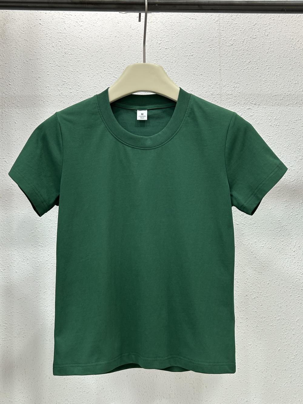Sorona Solid Women Regular Shoulder Crew Neck Tee (230g) view 30