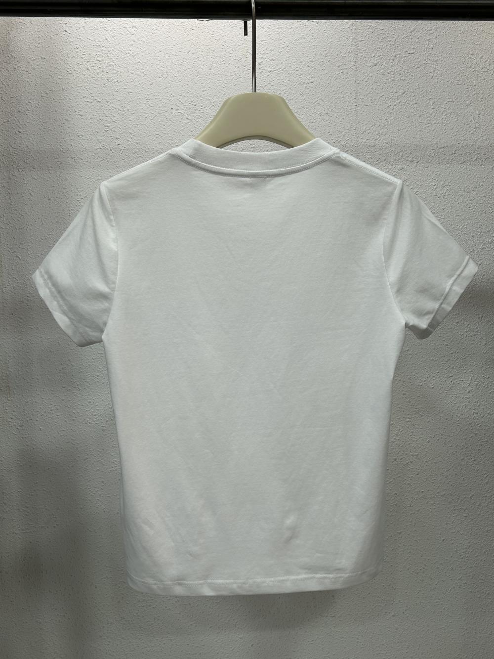 Sorona Solid Women Regular Shoulder Crew Neck Tee (230g) view 7