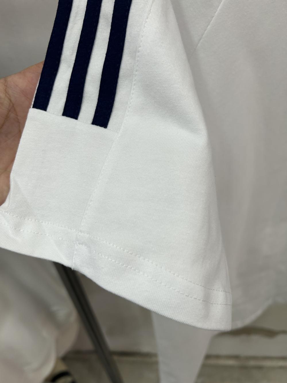Drop Shoulder 3-Stripe Crew Tee (200g) view 29