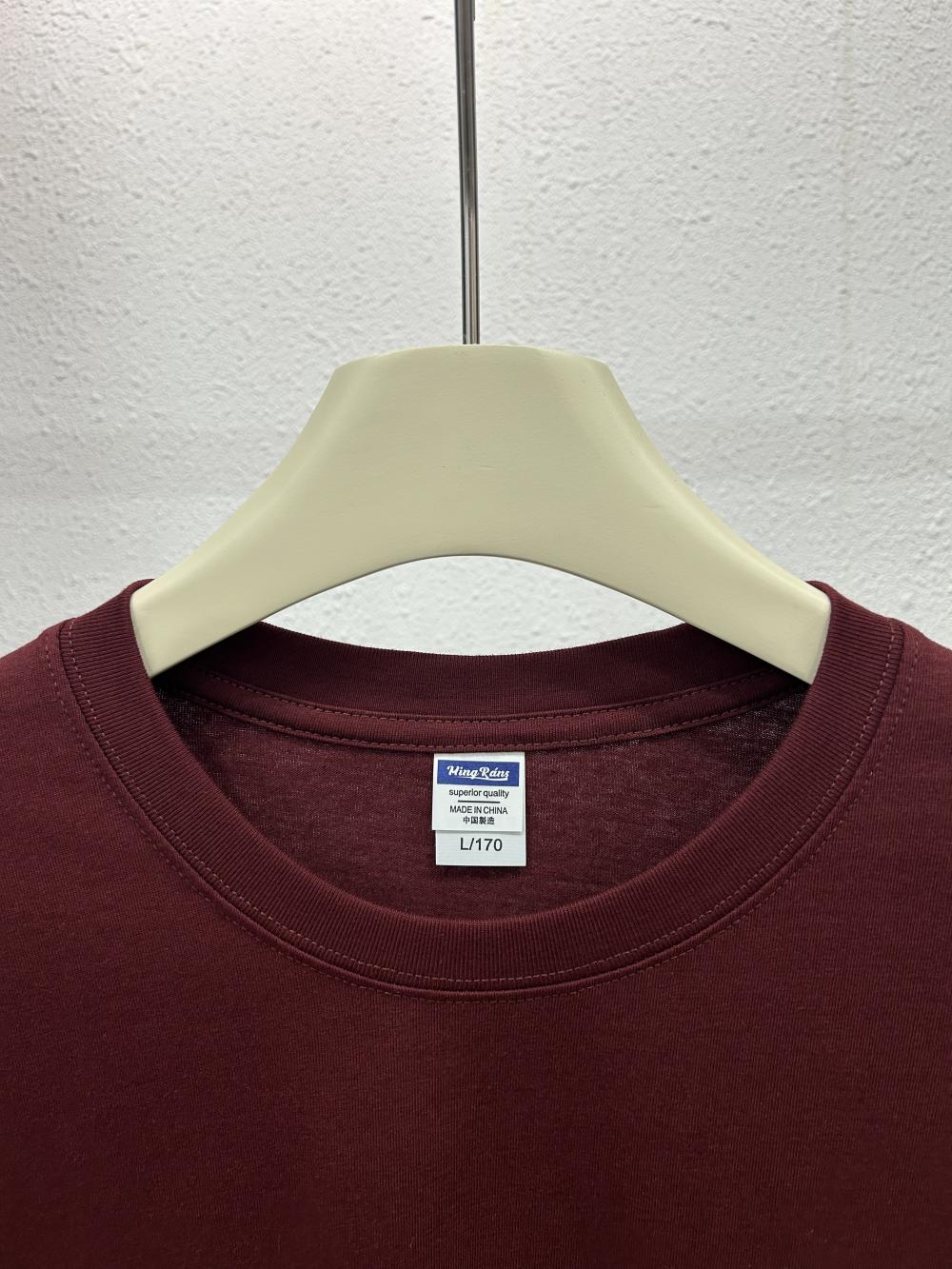 Regular Shoulder Crew Neck Short Sleeve (200g Cotton) view 9