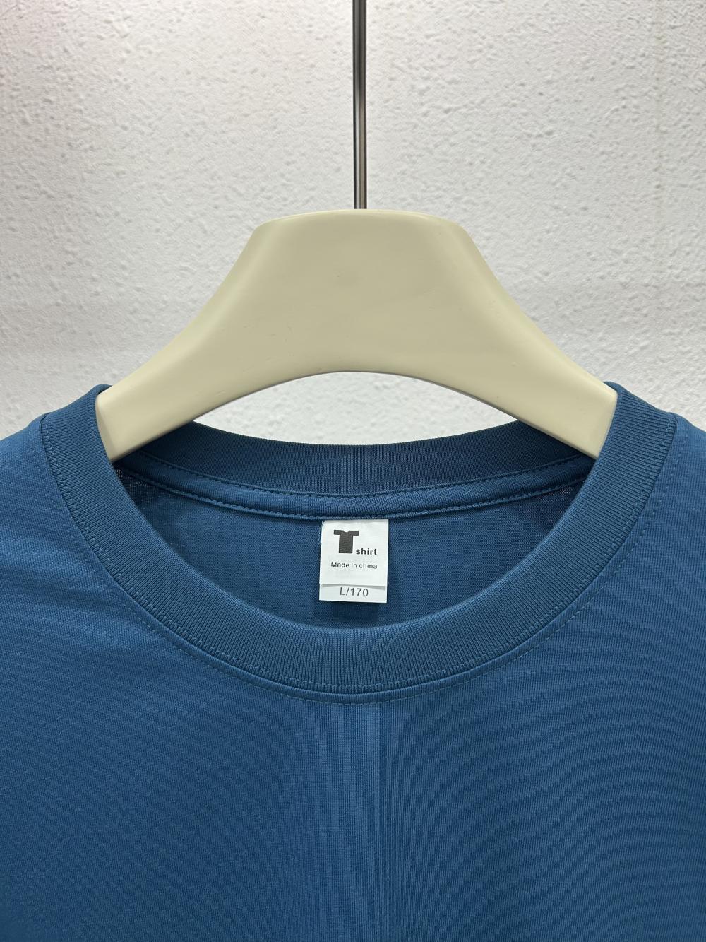 Heavyweight Xinjiang Long Staple Cotton Crew Neck Short Sleeve (240g 7A Antibacterial) view 51