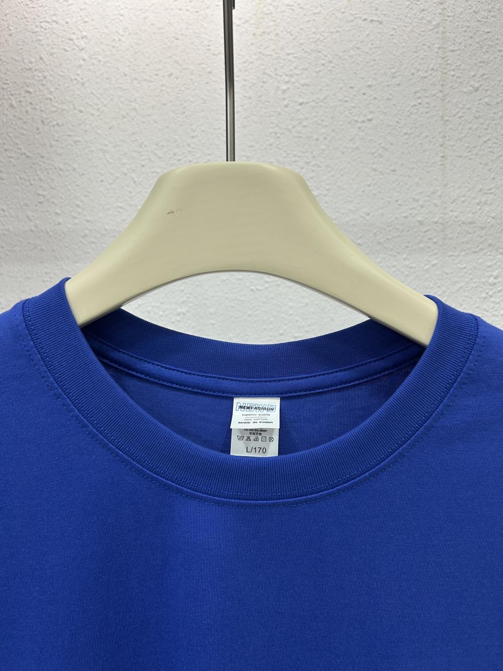 New Cotton Regular Shoulder Crew Neck Short Sleeve (230g Long Staple Cotton) view 4