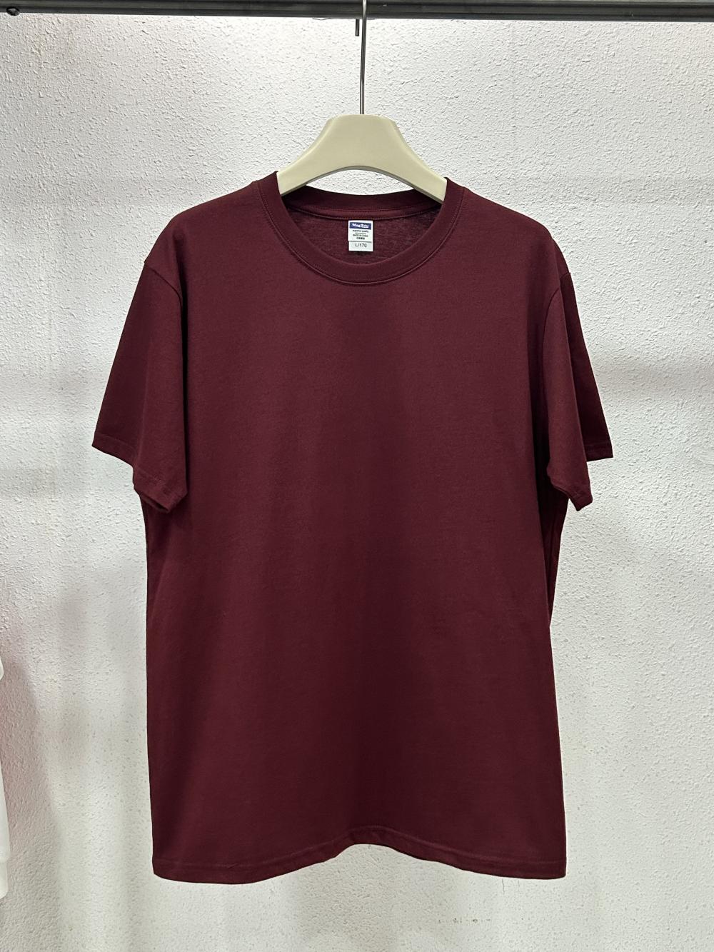 Regular Shoulder Crew Neck Short Sleeve (200g Cotton) view 7