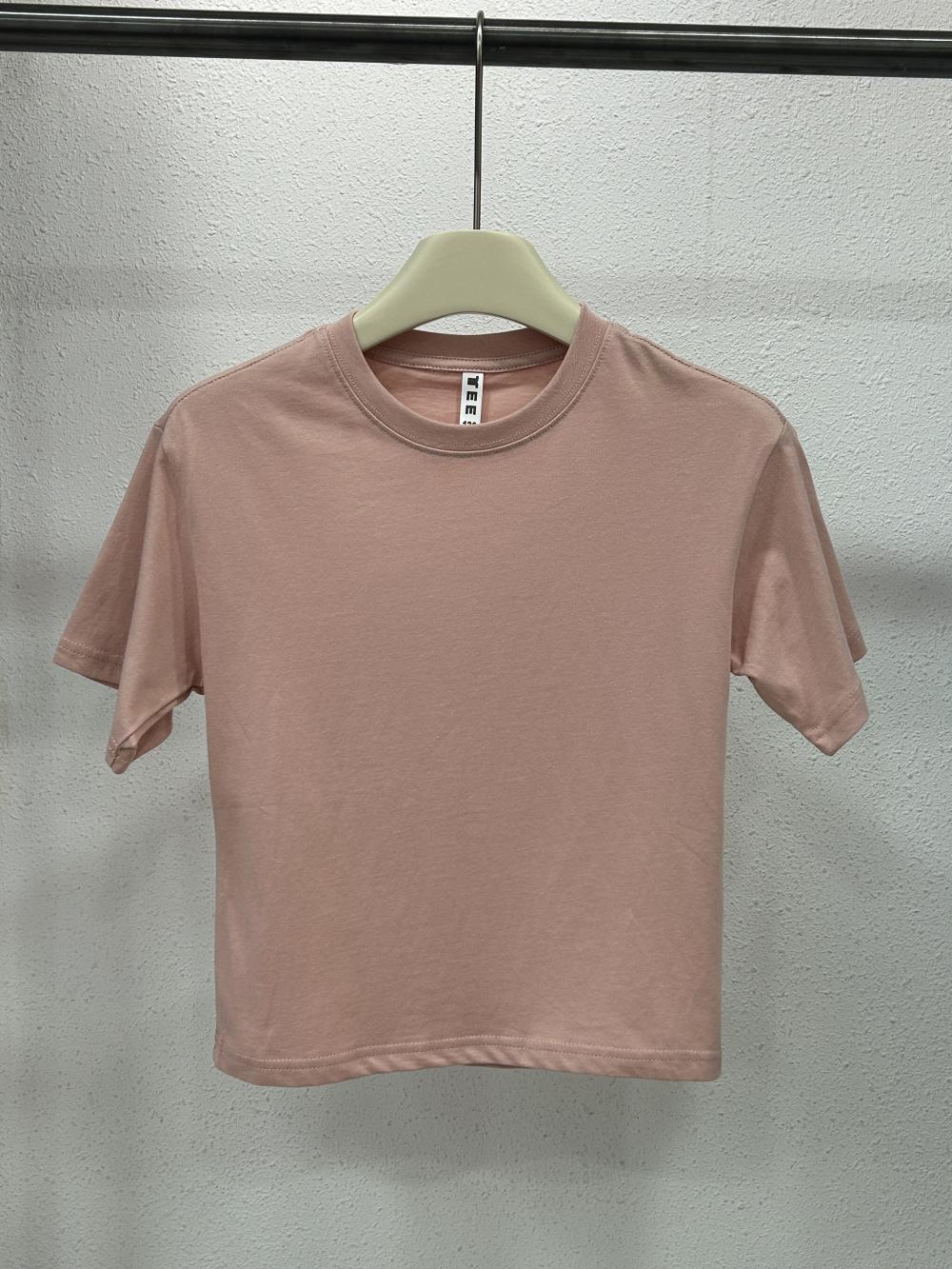 Kids Drop Shoulder Crew Neck Short Sleeve (200g Cotton) view 65