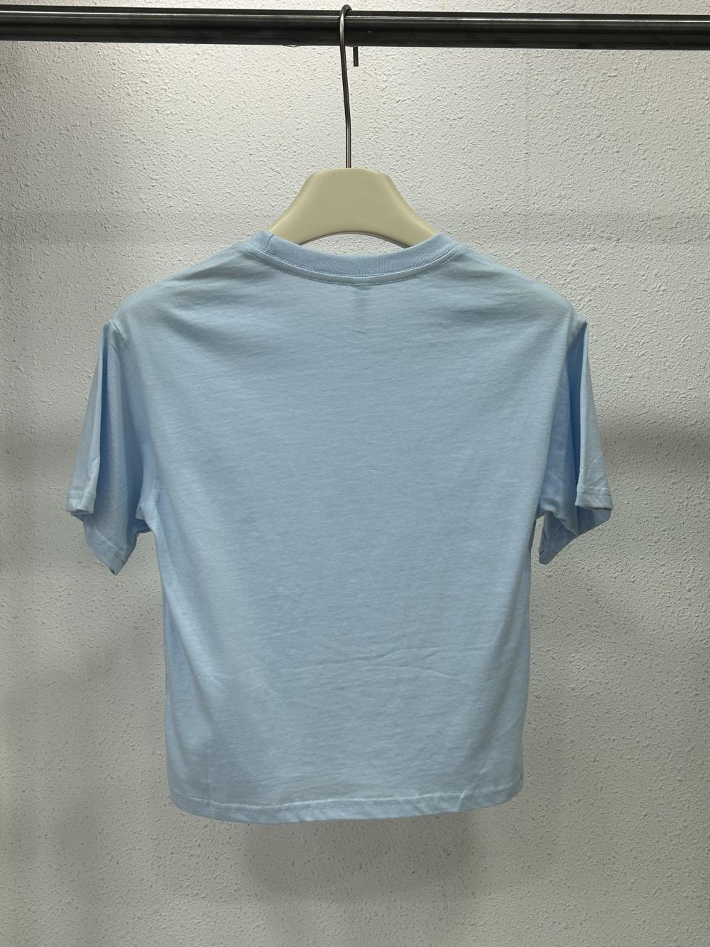 Kids Drop Shoulder Crew Neck Short Sleeve (200g Cotton) view 71