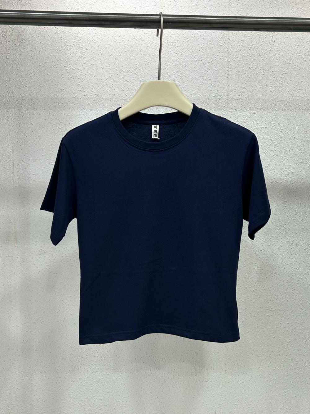 Kids Drop Shoulder Crew Neck Short Sleeve (200g Cotton) view 50