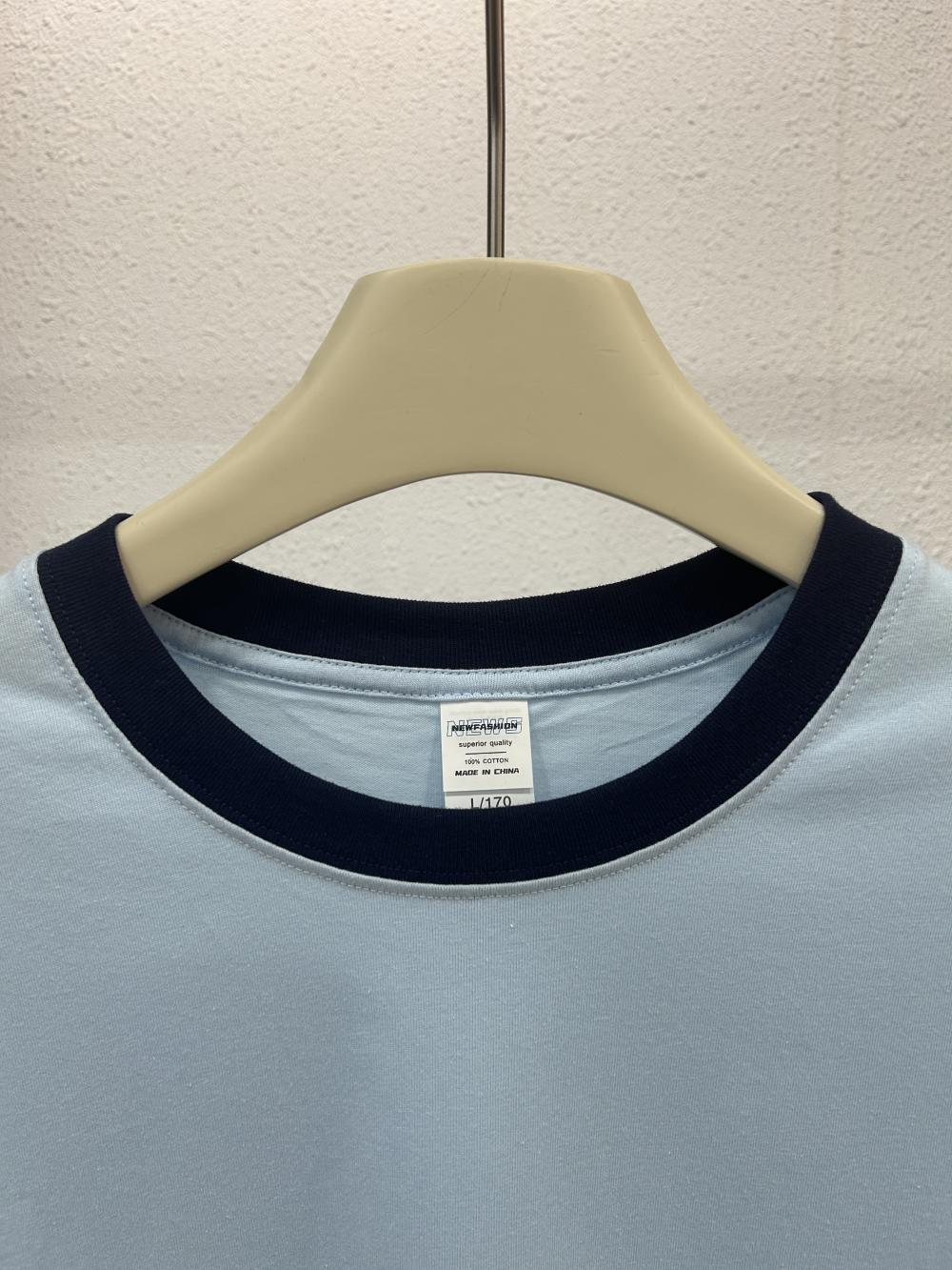 Trendy Contrast Crew Tee (200g) view 28
