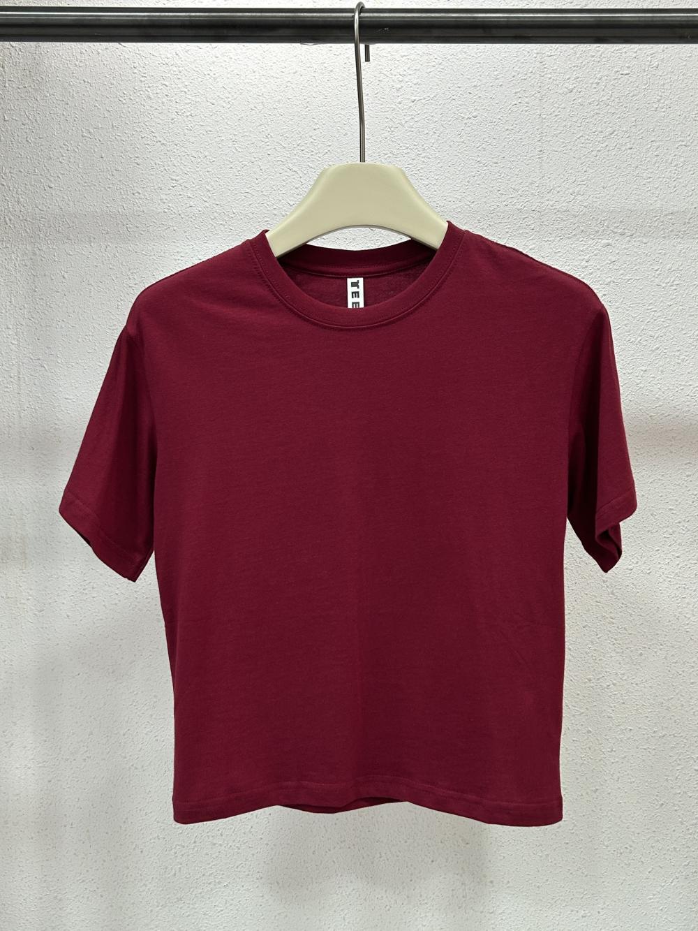 Kids Drop Shoulder Crew Neck Short Sleeve (200g Cotton) view 60