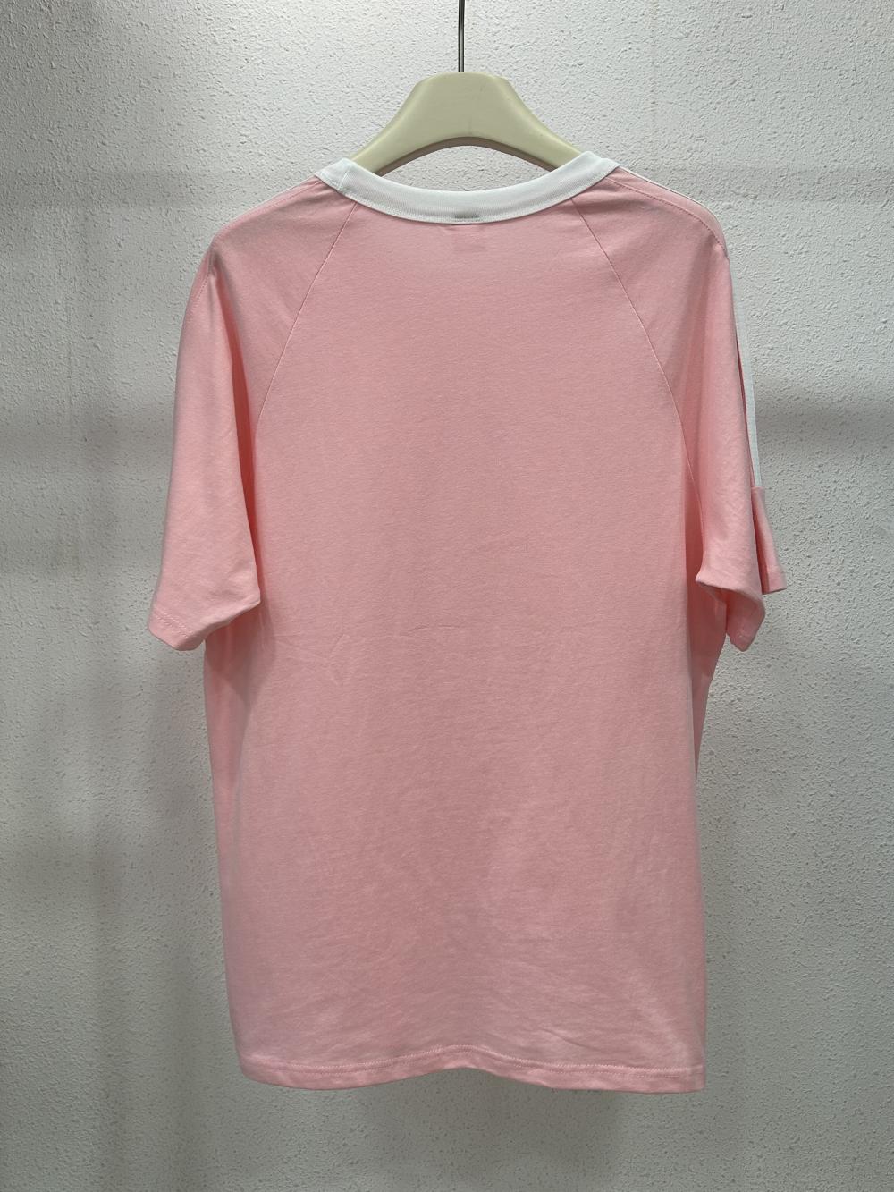 Drop Shoulder 3-Stripe Crew Tee (200g) view 32