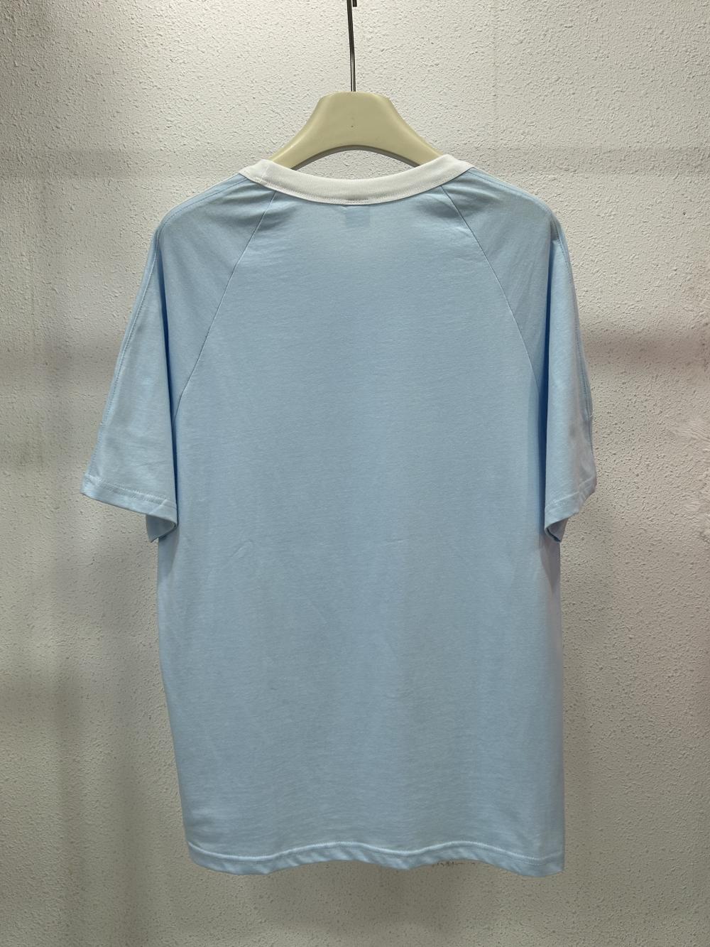 Drop Shoulder 3-Stripe Crew Tee (200g) view 37