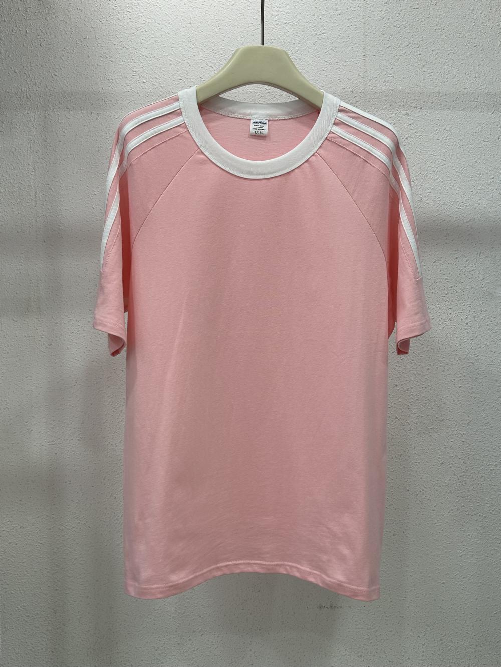 Drop Shoulder 3-Stripe Crew Tee (200g) view 31