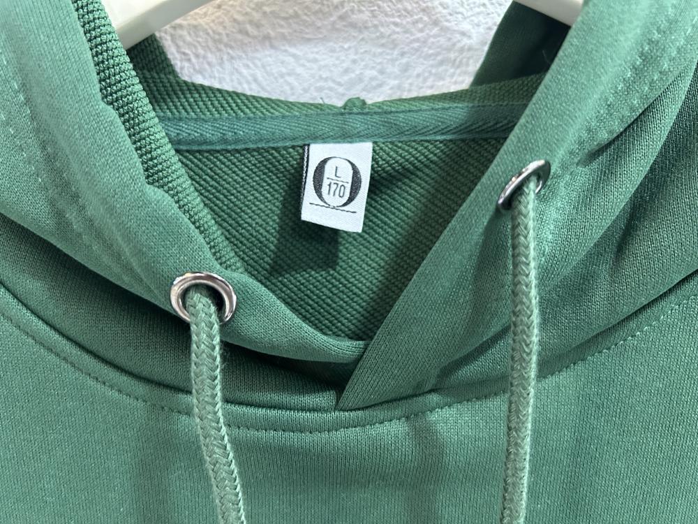Twill Cotton-Like Drop Shoulder Hooded Pocket Sweatshirt (260g Cotton-Like) view 80