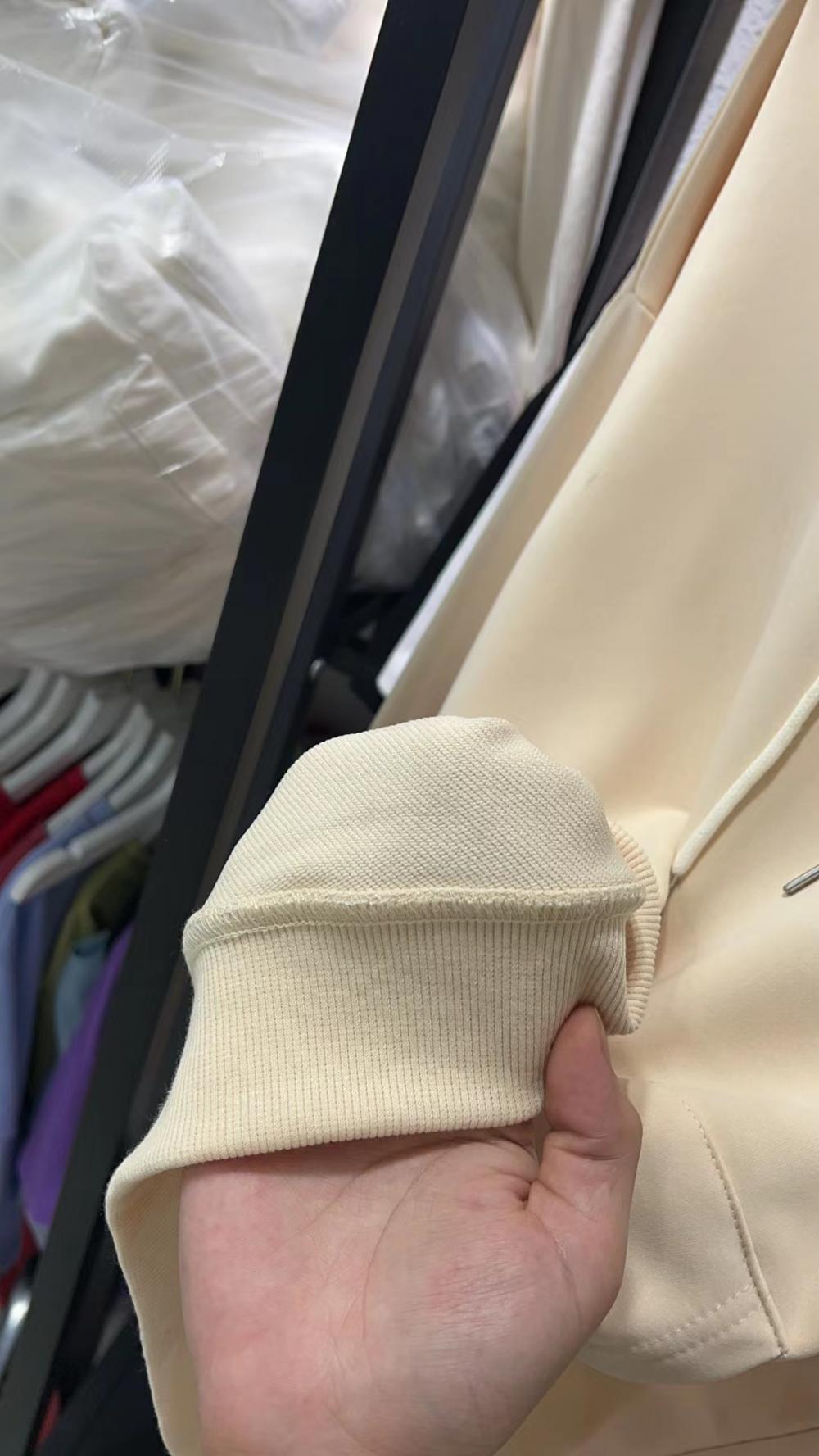 Twill Cotton-Like Drop Shoulder Hooded Pocket Sweatshirt (260g Cotton-Like) view 87