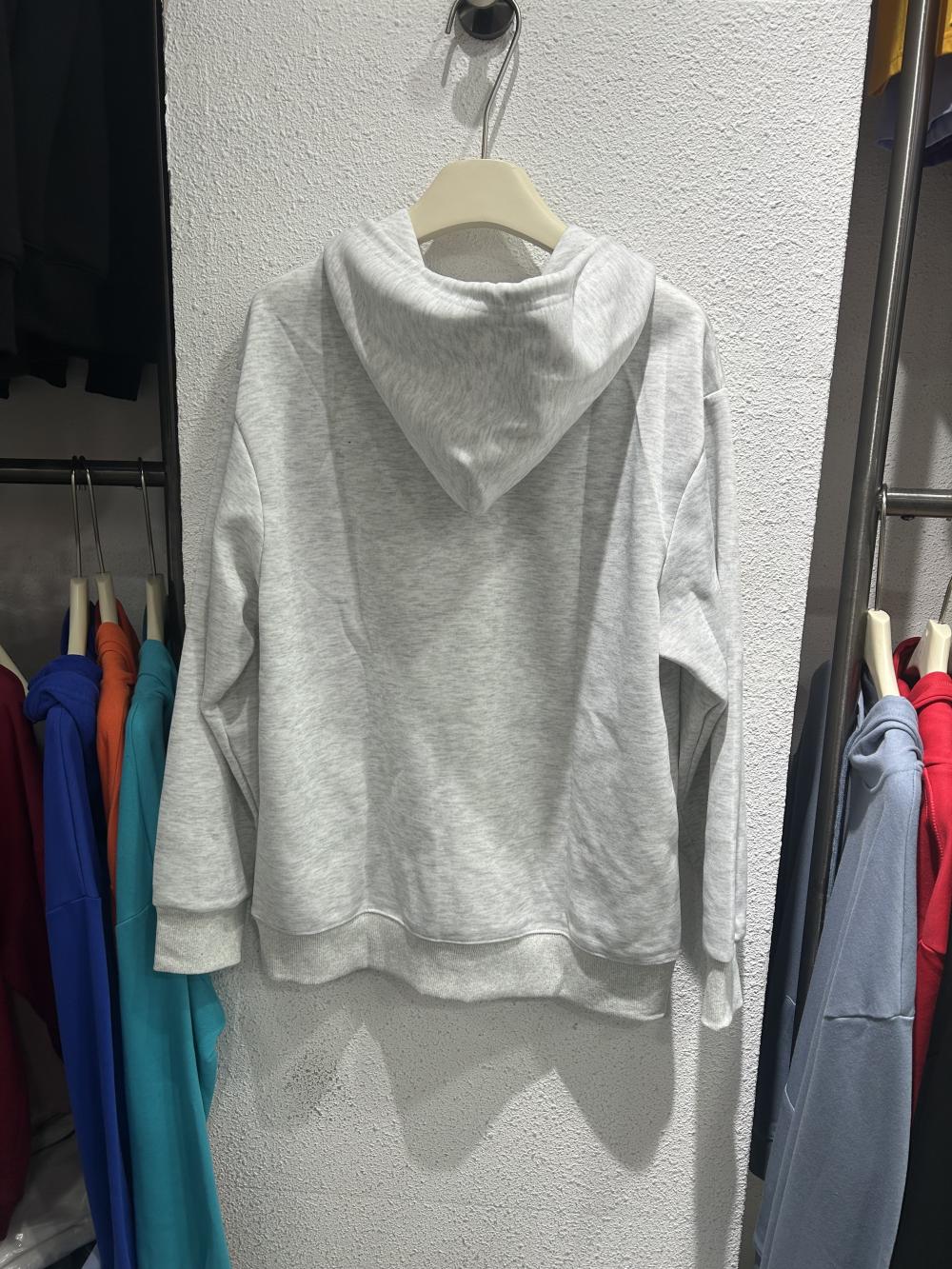 Cotton Loose Hooded Sweatshirt (320g) view 28