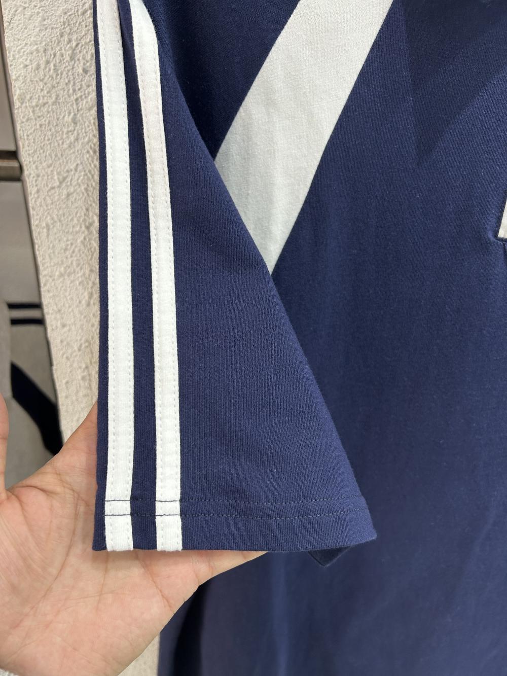 American Style 3-Stripe Half-Zip Polo (200g Cotton) view 19