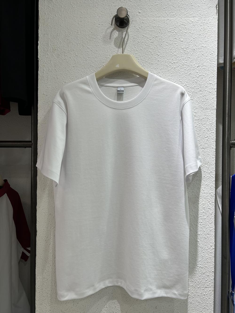 50s Reversible Cooling Breathable Cotton Crew Neck Tee