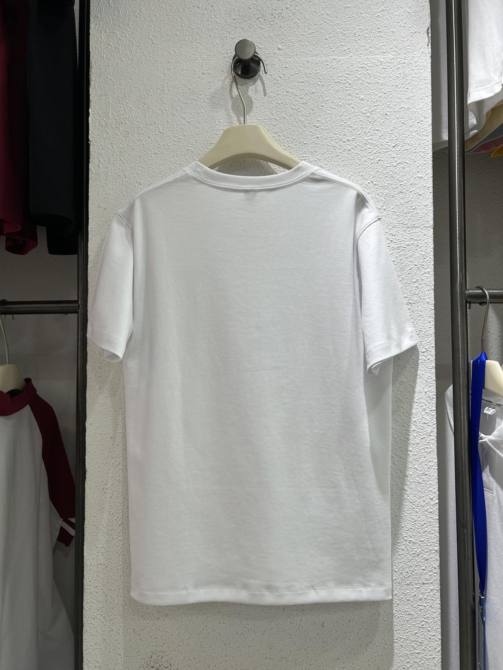 50s Reversible Cooling Breathable Cotton Crew Neck Tee view 2