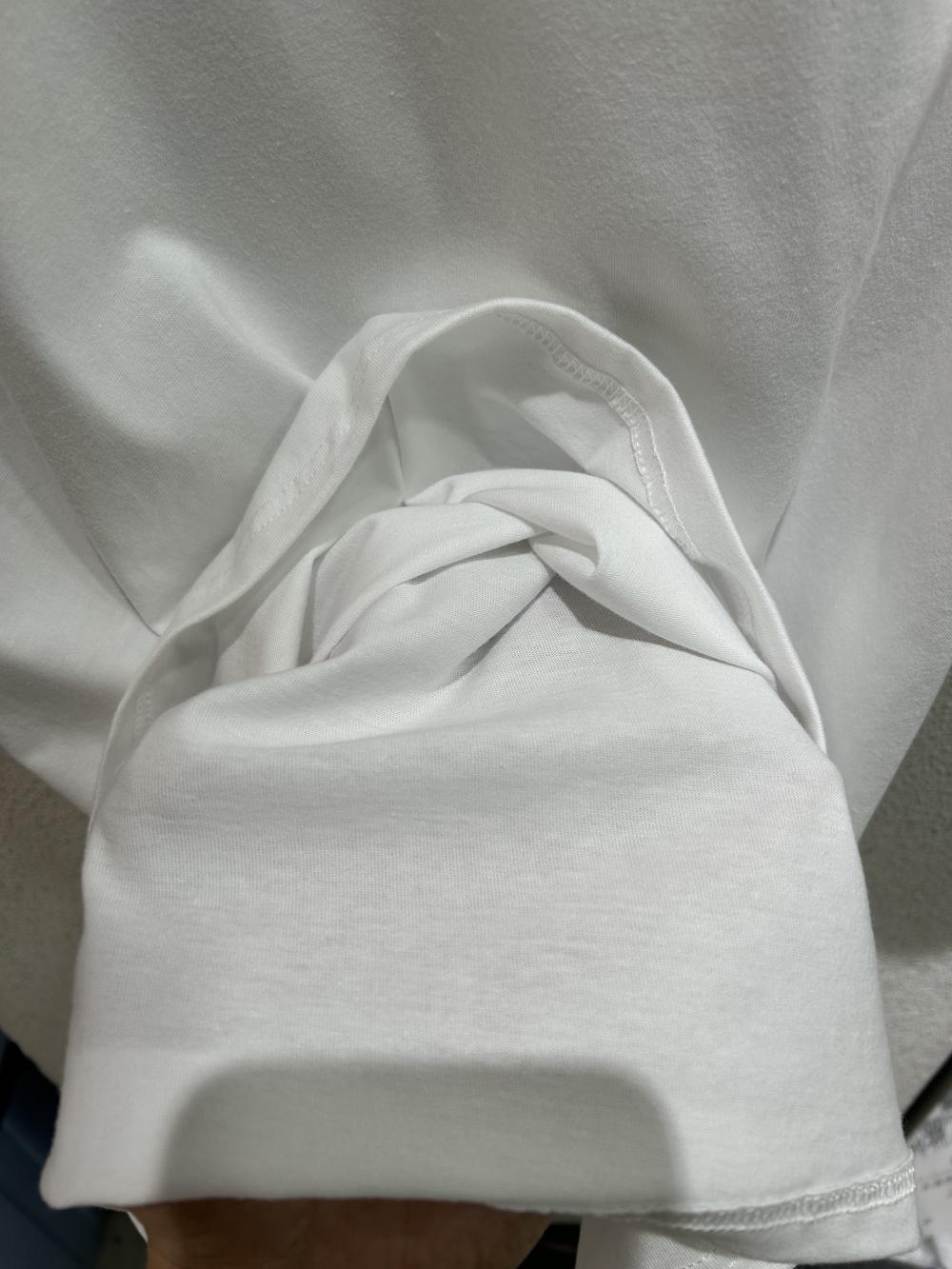 Cotton Loose Crew Neck Short Sleeve view 5