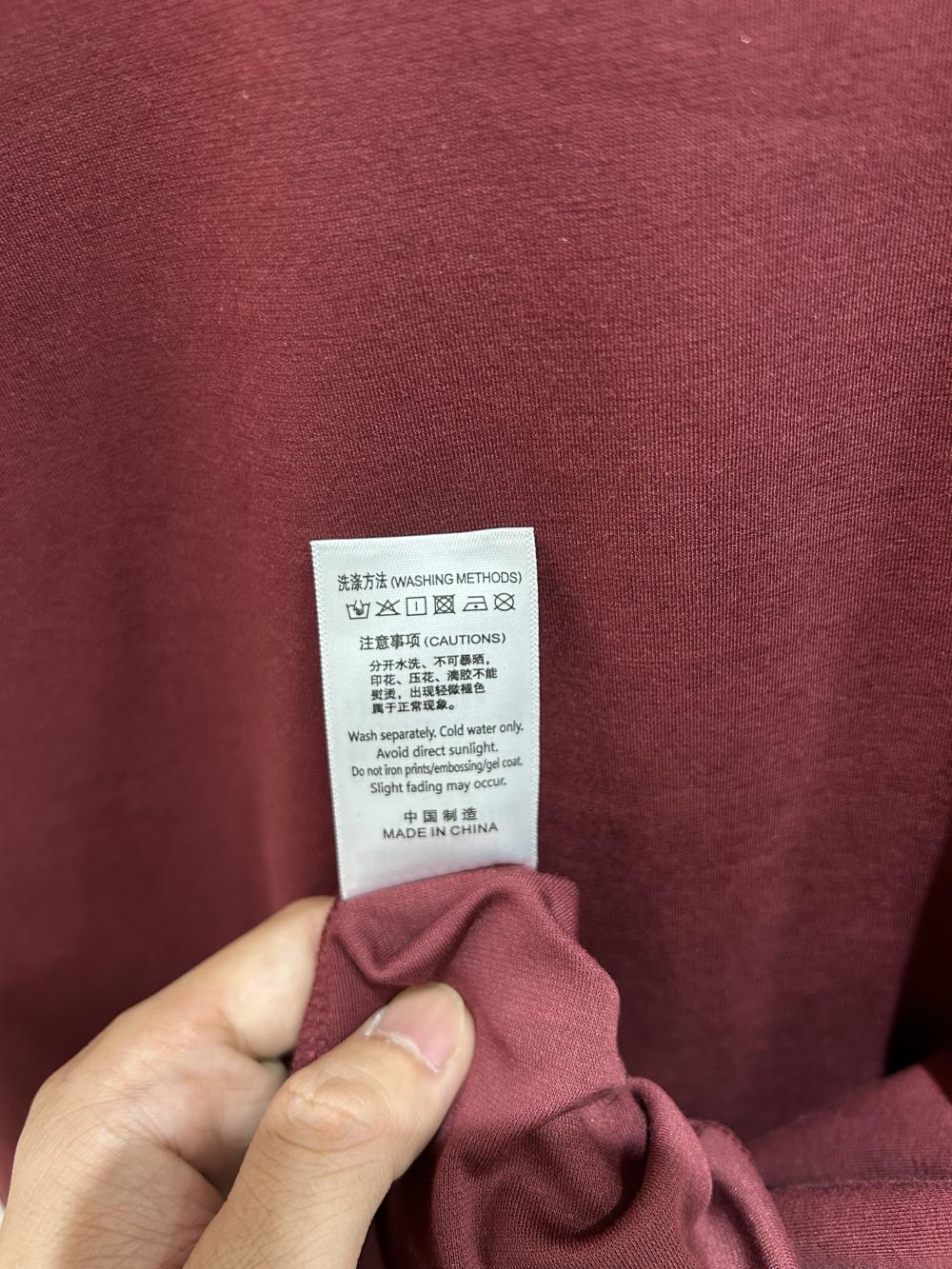 50s Reversible Cooling Breathable Cotton Crew Neck Tee view 32