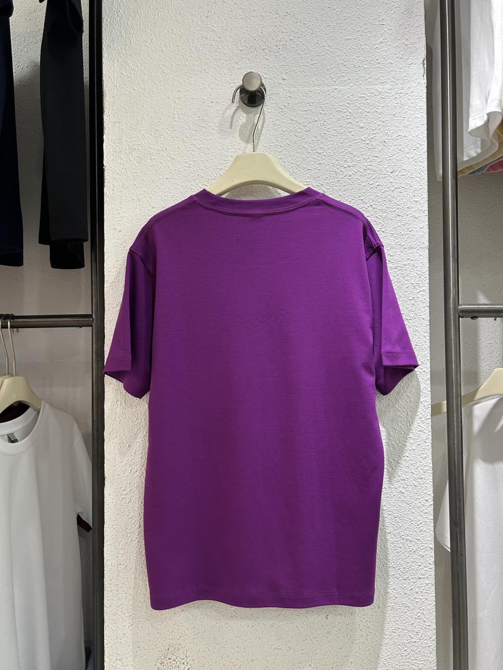 50s Reversible Cooling Breathable Cotton Crew Neck Tee view 12