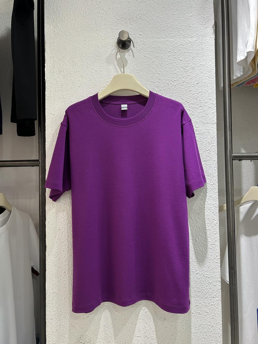 50s Reversible Cooling Breathable Cotton Crew Neck Tee view 11