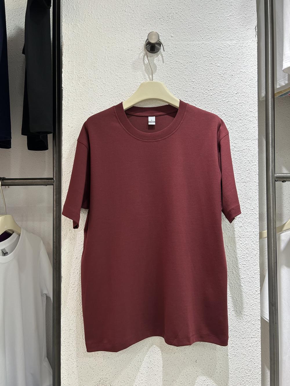 50s Reversible Cooling Breathable Cotton Crew Neck Tee view 26
