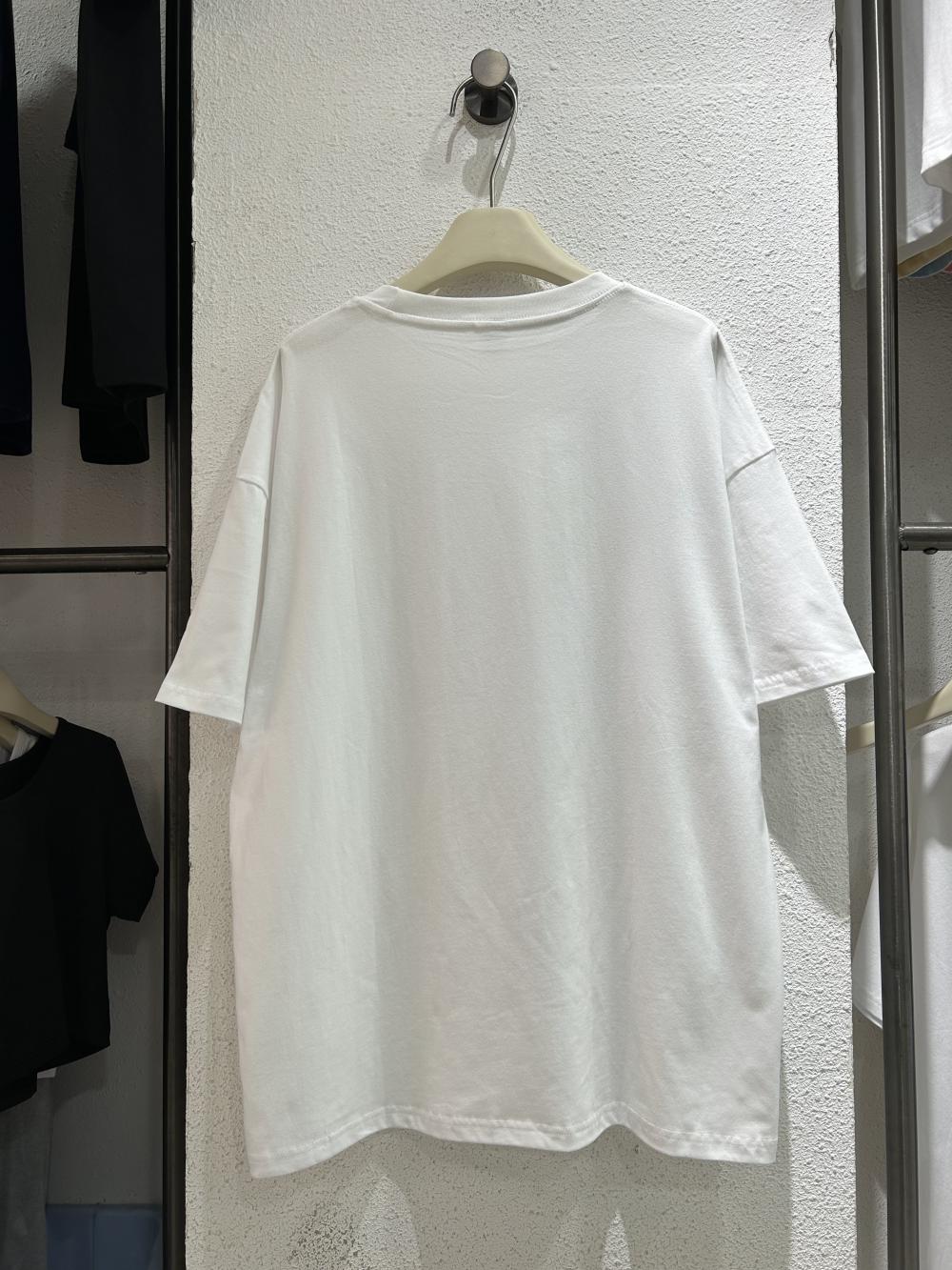 Cotton Loose Crew Neck Short Sleeve view 2