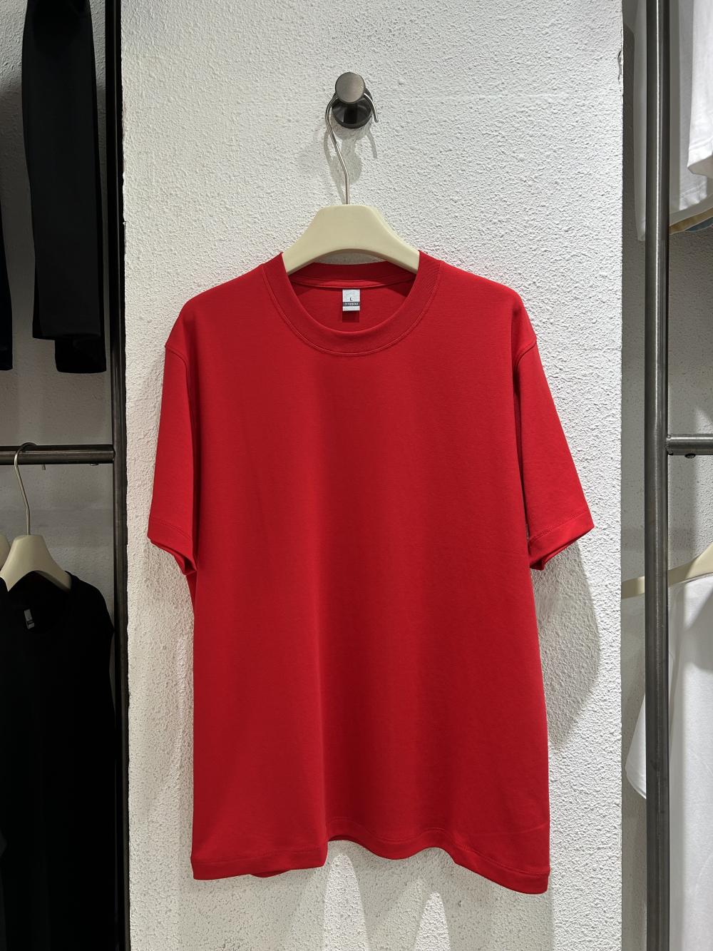 50s Reversible Cooling Breathable Cotton Crew Neck Tee view 16