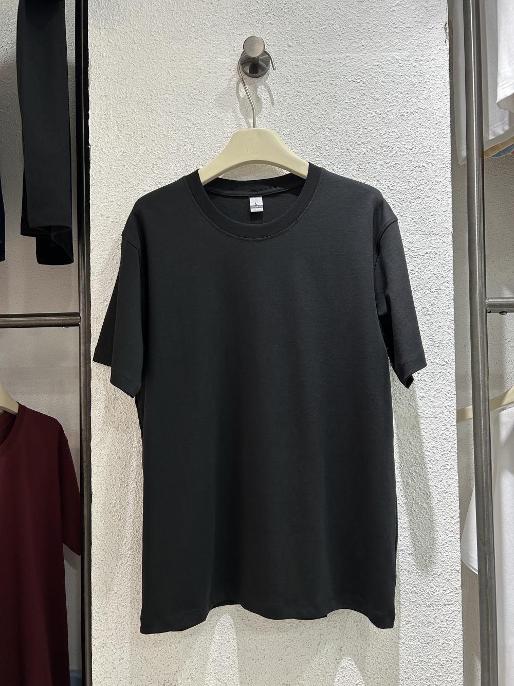 50s Reversible Cooling Breathable Cotton Crew Neck Tee view 6