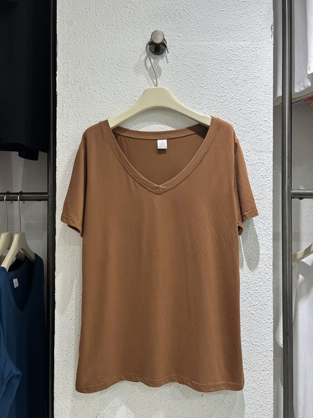 V-Neck Modal Short Sleeve view 11