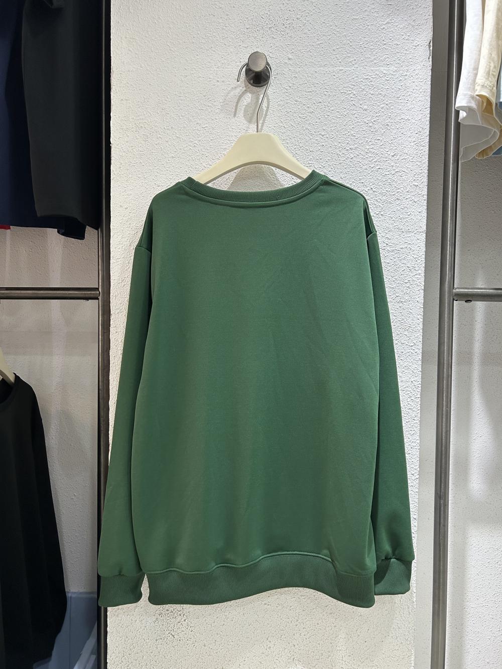 Twill Cotton-Like Crew Neck Sweatshirt view 17