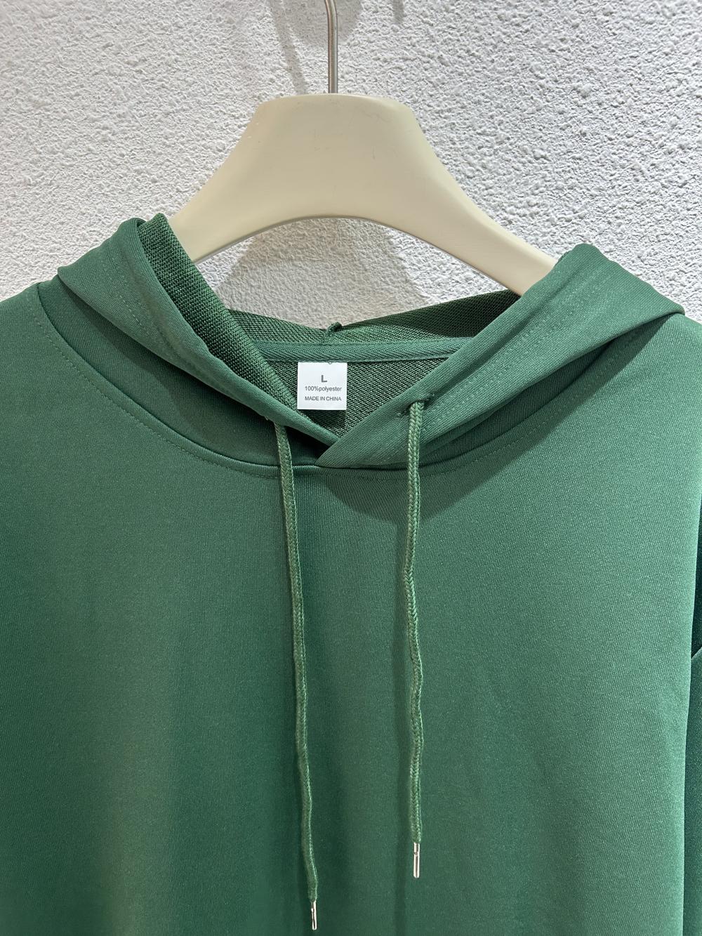 Twill Cotton-Like Hooded Sweatshirt view 8