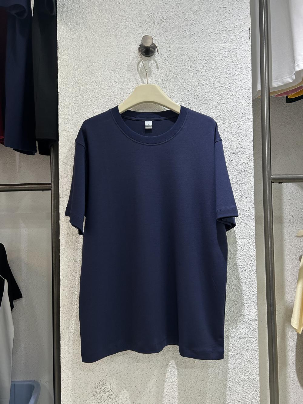 50s Reversible Cooling Breathable Cotton Crew Neck Tee view 38